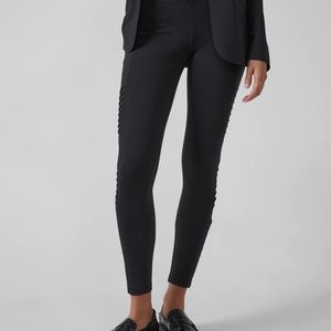 BNWT Athleta Delancy Moto Tights